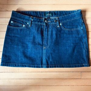 A.P.C mini skirt